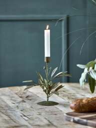 Handmade Candle Holder Leaves - thumbnail 2