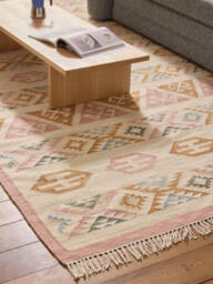 Hand-Woven Wool Kilim Rug Anisa - thumbnail 6