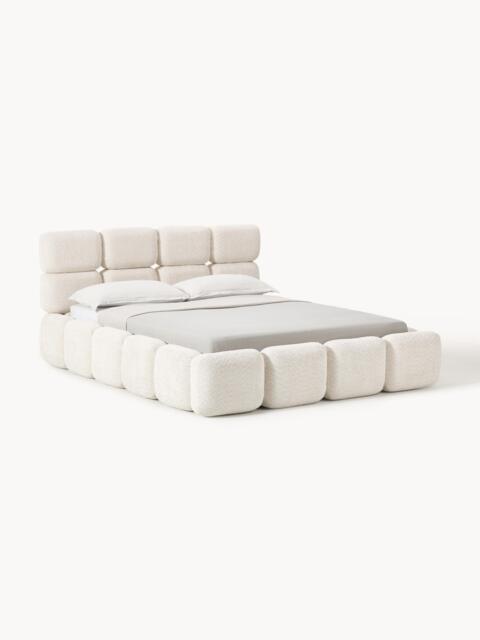 Upholstered Teddy Bouclé Bed Tayla - image 1
