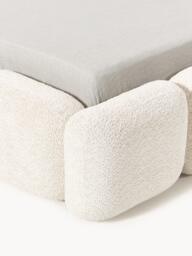 Upholstered Teddy Bouclé Bed Tayla - thumbnail 5