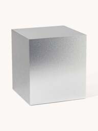 Metal Effect Side Table Lesley