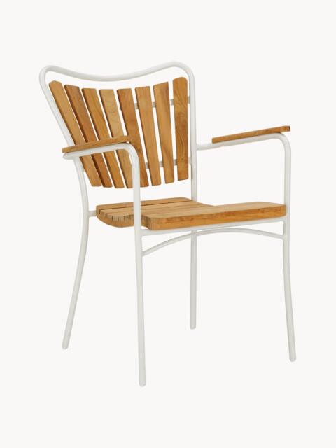 Teak Wood Garden Chairs Ellen, Set of 2