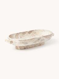 Marble Decorative Bowl Fossil, W 46 cm