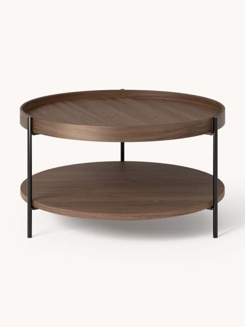 Round Wooden Coffee Table Renee - image 1