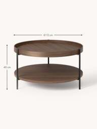 Round Wooden Coffee Table Renee - thumbnail 7