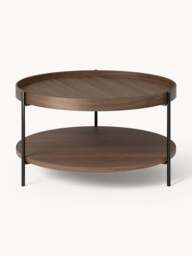 Round Wooden Coffee Table Renee - thumbnail 1