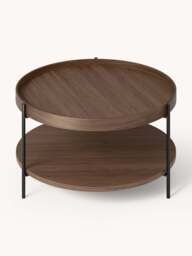Round Wooden Coffee Table Renee - thumbnail 3