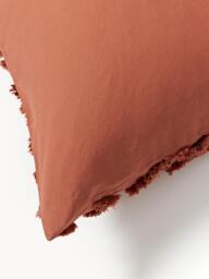 Cotton Percale Duvet Cover Phil with Tufted Design - thumbnail 7