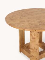 Round Wooden Dining Table Edward, in various sizes - thumbnail 3