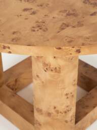 Round Wooden Dining Table Edward, in various sizes - thumbnail 4