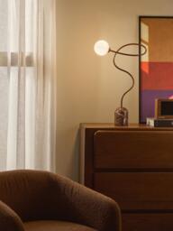 Table Lamp Alina with Marble Base - thumbnail 3