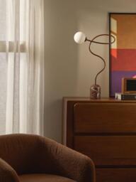 Table Lamp Alina with Marble Base - thumbnail 4