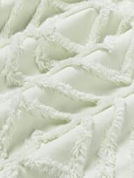 Cotton Percale Duvet Cover Phil with Tufted Design - thumbnail 4