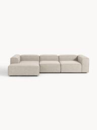 Linen Blend Modular Corner Sofa Lennon (4-seater)