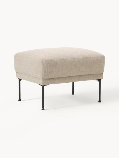 Ottoman Fluente with Metal Feet - image 1