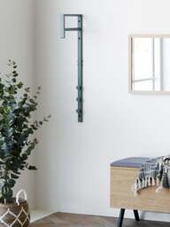 Wall-Mounted Metal Coat Rack Trento - thumbnail 4