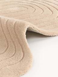 Organic-Shaped Hand-Tufted Wool Rug Aliza - thumbnail 5