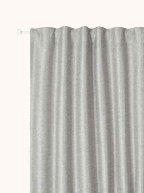 Blackout Multi-Band Curtains Asher, Set of 2, W 140 cm - image 1