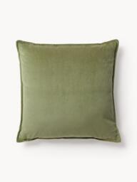 Large Corduroy Sofa Cushion Lennon, 60 x 60 cm - thumbnail 1