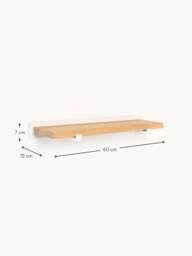 Oak Wood Shelf Ally, W 60 cm - thumbnail 8