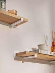 Oak Wood Shelf Ally, W 60 cm - thumbnail 7