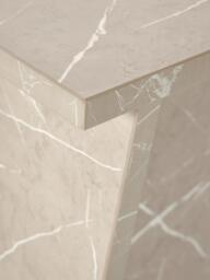 Travertine Effect Desk Liam - thumbnail 7