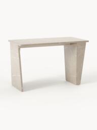 Travertine Effect Desk Liam - thumbnail 3