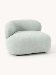 Bouclé Lounge Armchair Alba - thumbnail 1