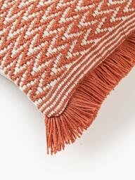 Outdoor Cushion Cover Suria with Woven Pattern and Fringes - thumbnail 2