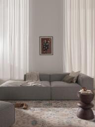 Bouclé Modular Chaise Lennon - thumbnail 2