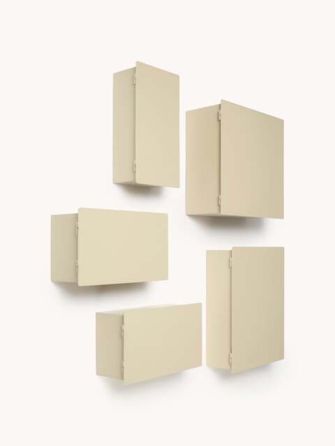 Metal Wall Shelves Kelly, Set of 5 - image 1