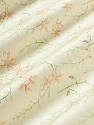 Cotton Sateen Duvet Cover Leticia with Floral Print - thumbnail 4