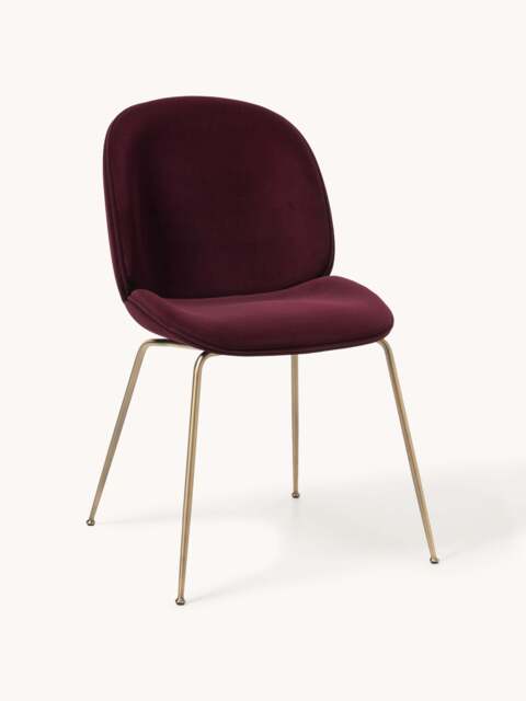 WESTWING x GUBI, Velvet Dining Chair Beetle by Delia Lachance - image 1