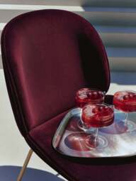 WESTWING x GUBI, Velvet Dining Chair Beetle by Delia Lachance - thumbnail 8