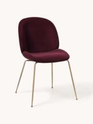 WESTWING x GUBI, Velvet Dining Chair Beetle by Delia Lachance - thumbnail 1