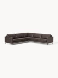 XL Leather Corner Sofa Hunter - thumbnail 4