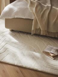 High-Low Wool Rug Aaron, Hand-Tufted - thumbnail 5