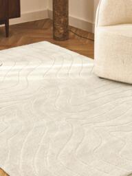 High-Low Wool Rug Aaron, Hand-Tufted - thumbnail 7