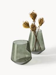 Mouth-Blown Glass Vase Joyce, H 21 cm - thumbnail 3
