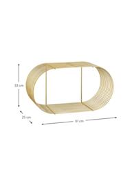Metal Wall Shelf Curva, W 61 cm - thumbnail 4