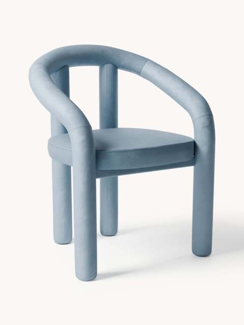 Velvet Arm Chair Calan - image 1
