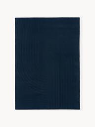 High-Low Wool Rug Mason, Hand-Tufted