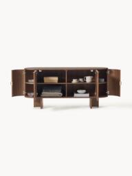 Wooden Sideboard Zumi with Rounded Corners - thumbnail 5