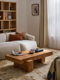 Wooden Coffee Table Simon - thumbnail 6