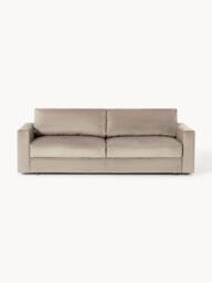 Velvet Sofa Bed Tasha (3-seater) - thumbnail 1