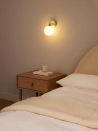 Opal Glass Wall Lamp Josie - thumbnail 2