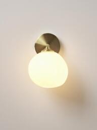 Opal Glass Wall Lamp Josie - thumbnail 4