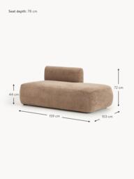 Chaise Module Sofia - thumbnail 9