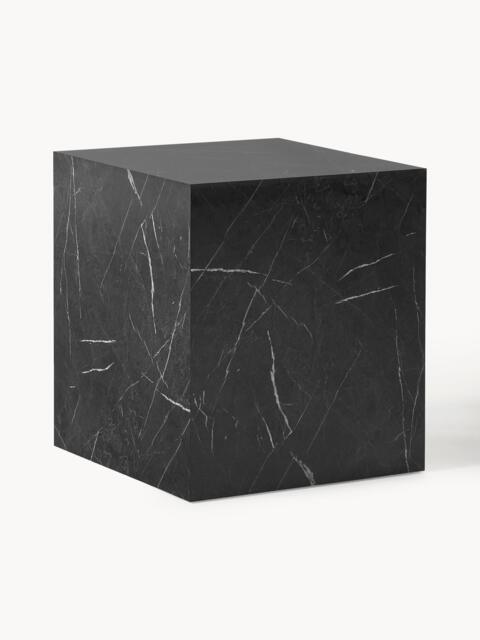 Marble Effect Side Table Lesley - image 1