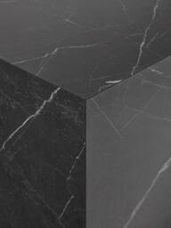 Marble Effect Side Table Lesley - thumbnail 5
